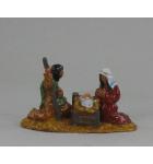 12NS400A Holy family painted