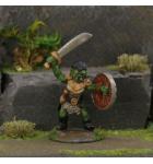 Orc with Raised Scimitar painted