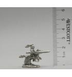 Mounted Knight with Lance pewter