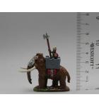 War Mammoth with Dwarf Pikeman painted