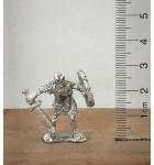 Skeleton in Chainmail with Sword pewter