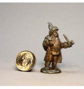 Santa with Pipe pewter