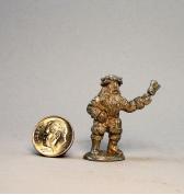 Santa with Bell pewter