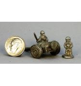 Two Dwarves with Cannon pewter