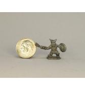 Goblin with Sword and Shield pewter
