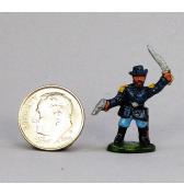 Officer with Sword and Pistol painted as Union