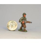 Infantry with Thompson Machine Gun painted