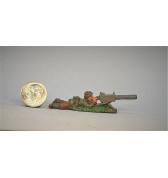Infantry with 30 Cal. Machine Gun painted