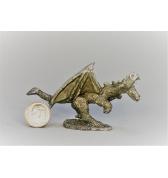 Medium Dragon Roaring pewter