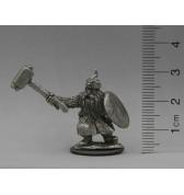 Dwarf Cleric with Warhammer pewter