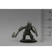 Dwarf with Axe Back pewter