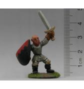 Fighter in Plate armor with Sword and Shield painted
