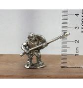 Goblin with Spear and Shield Back pewter