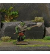Orc with Mohawk and Spear painted
