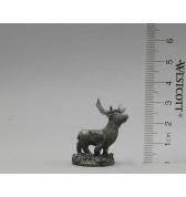 Small Elk in High Grass pewter