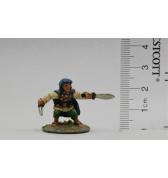 Halfling Rogue with Sword and Knife painted