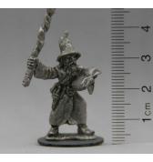 Wizard with Spell Book pewter