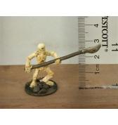 Skeleton with Spear painted